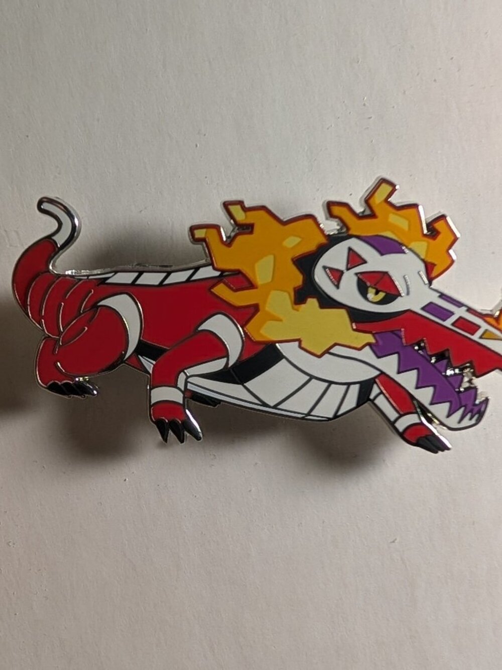 Pokemon TCG Skeledirge Enamel Pin Official Nintendo Lapel Badge Brooch Figure